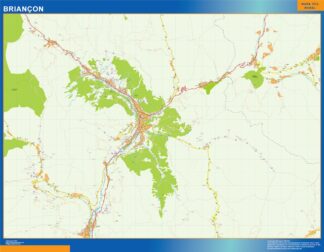 mappa Briancon Francia
